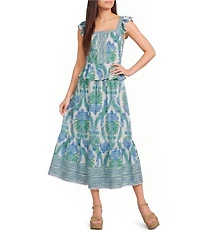 I.N. San Francisco Floral Printed Maxi Skirt