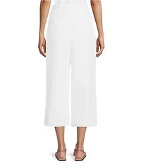 I.N. San Francisco Linen Wide Leg Crop Trouser