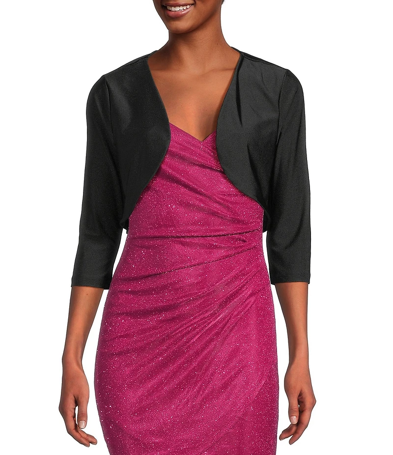 I.N. San Francisco Long Sleeve Ruched Back Shrug