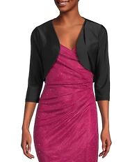 I.N. San Francisco Long Sleeve Ruched Back Shrug