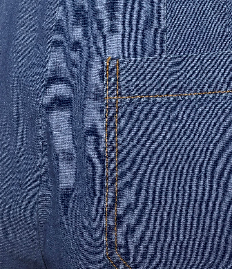 I.N. San Francisco Mid Rise Patch Pocket Wide Leg Coordinating Jeans
