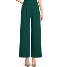 I.N. San Francisco Mid Rise Wide Leg Coordinating Tailored Pants