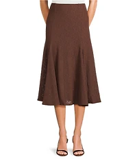 I.N. San Francisco Midi Godets Skirt