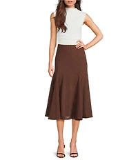 I.N. San Francisco Midi Godets Skirt