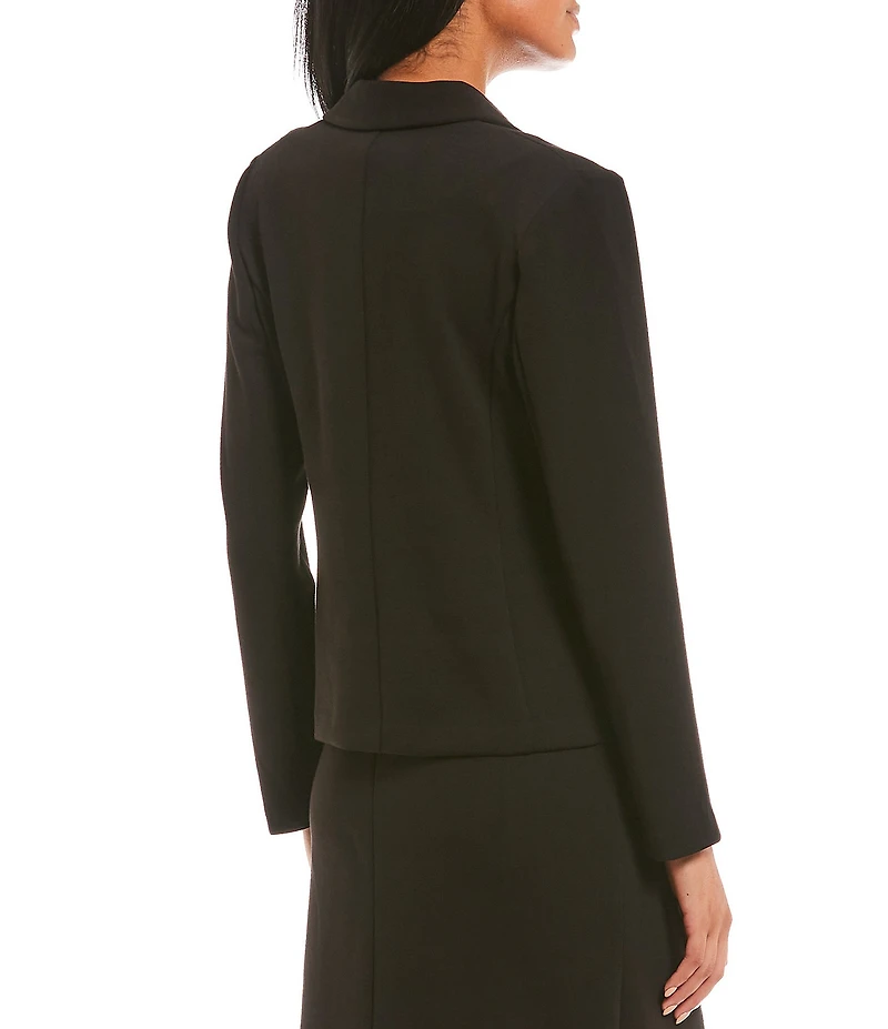 I.N. San Francisco Notched Collar Single Button Front Blazer Jacket