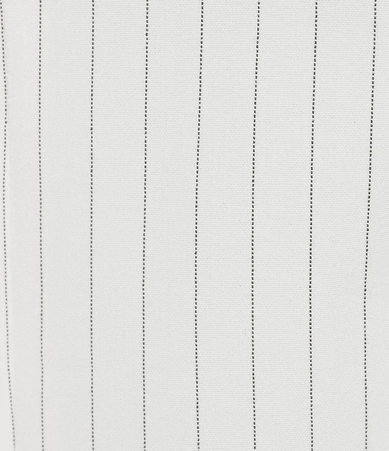 I.N. San Francisco Pinstripe Tie Front Vest