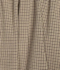 I.N. San Francisco Plaid Mid Rise Tie Front Pull On Bubble Skirt