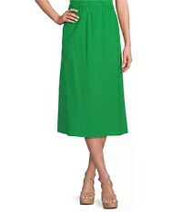 I.N. San Francisco Pleated Maxi Skirt