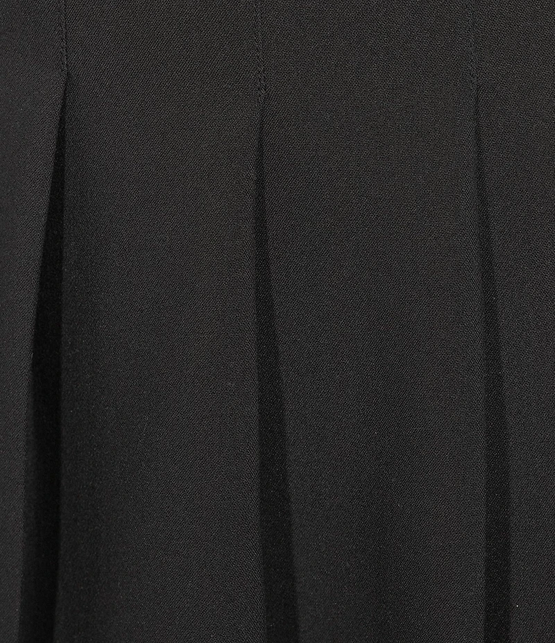 I.N. San Francisco Pleated Pull-On Mini Skirt