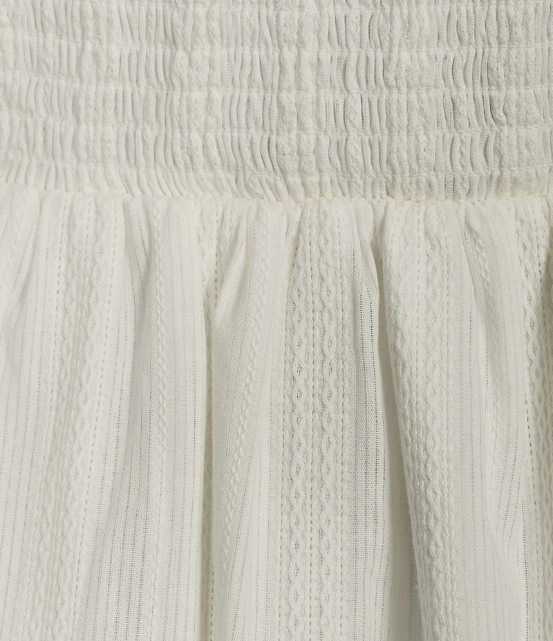 I.N. San Francisco Square Neck Tiered Midi Dress