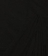 I.N. San Francisco Strapless Ruched Mesh Drape Side Mini Dress