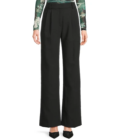 I.N. San Francisco Tailored Mid Rise Wide Leg Pant