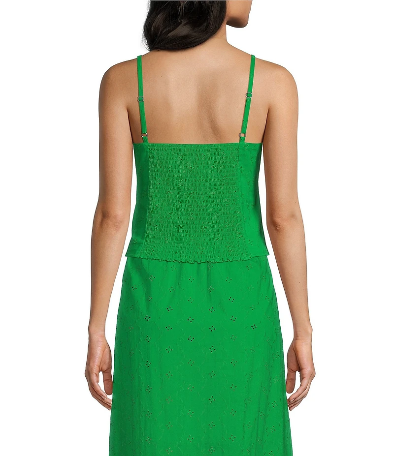 I.N. San Francisco Tie Front Corset Top