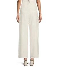I.N. San Francisco Stripe Wide Leg Coordinating Tailored Pants