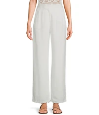 I.N. San Francisco Wide-Leg Tailored Trousers
