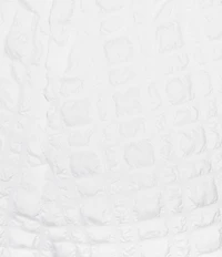 IC Collection Bubble Check Elastic Waist Straight Leg Pants