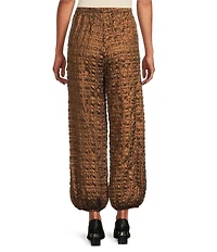 IC Collection Coordinating Metallic Pucker Balloon Pants