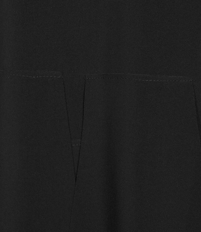 IC Collection Knit Asymmetrical Tiered Round Neck Long Sleeve Flap Top