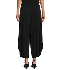 IC Collection Knit Lantern Pull-On Ankle Pant