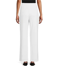 IC Collection Knit Straight Leg Pull-On Pants
