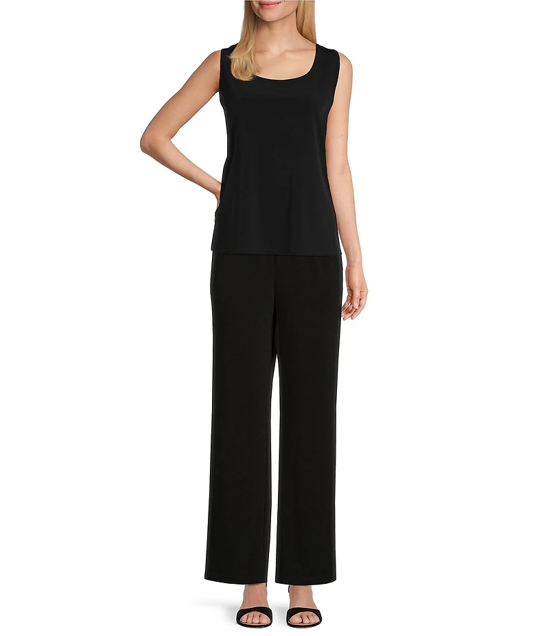 IC Collection Scoop Neck Sleeveless Layering Tank