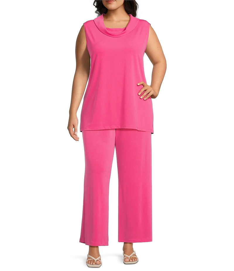 IC Collection Plus High Rise Wide Leg Coordinating Pants