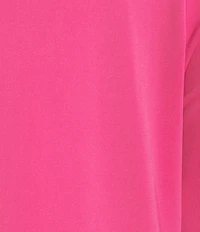 IC Collection Plus Knit Boat Neck 3/4 Ruffle Sleeve Flounce Tunic