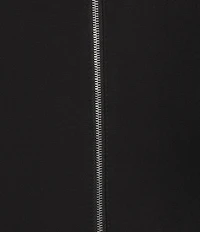 IC Collection Plus Knit Round Neck Long Sleeves Rosette Cuff Tunic