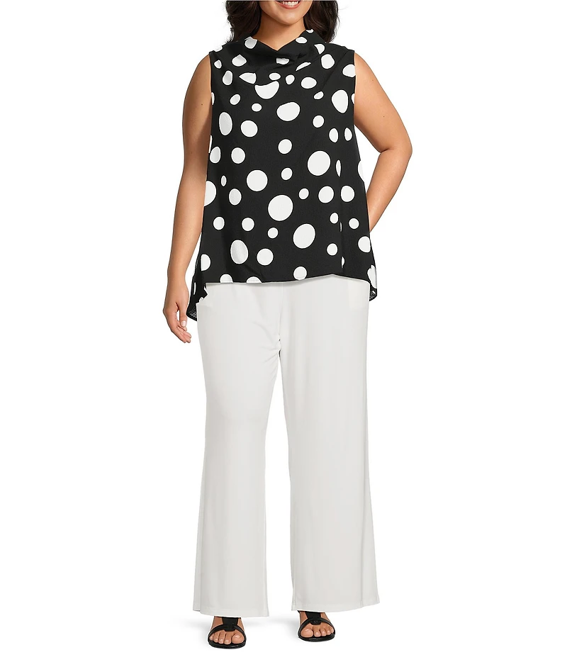 IC Collection Plus Size Wide Leg Pants