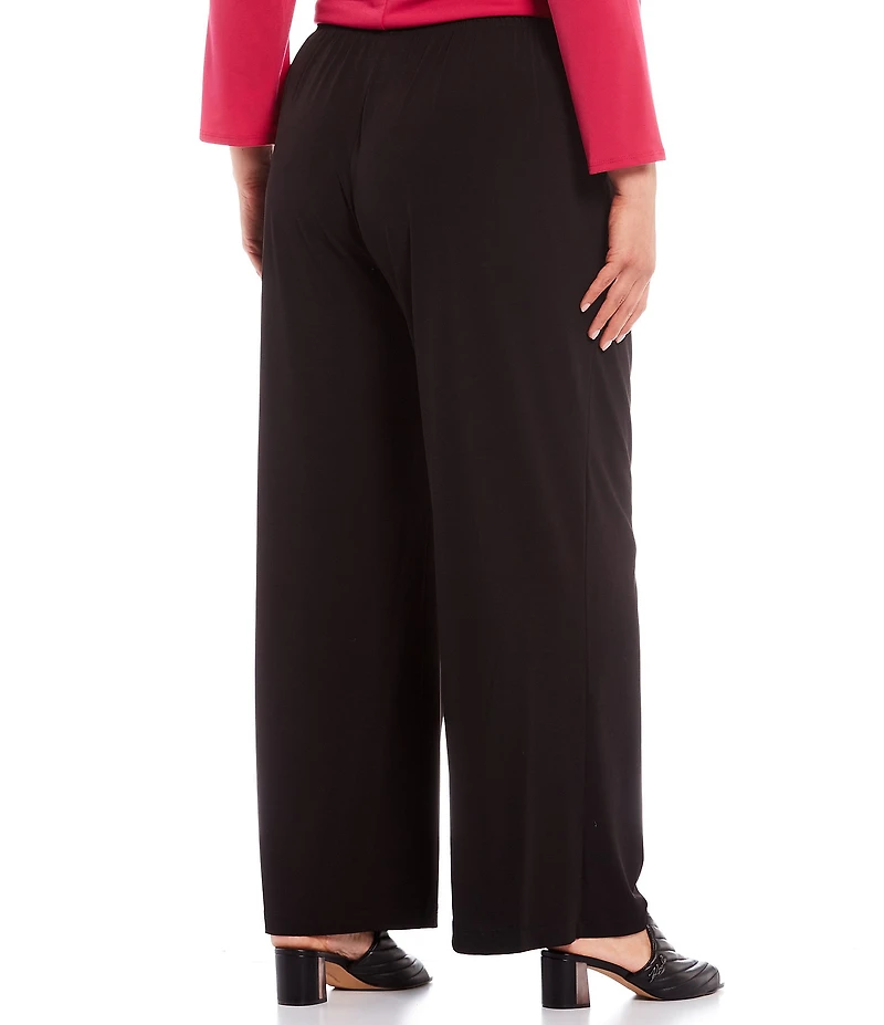 IC Collection Plus Size Wide Leg Pants