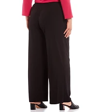 IC Collection Plus Size Wide Leg Pants