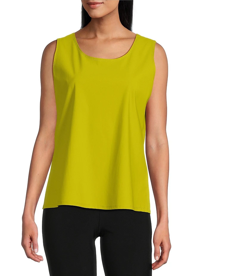 IC Collection Prada Knit Scoop Neck Sleeveless Tank