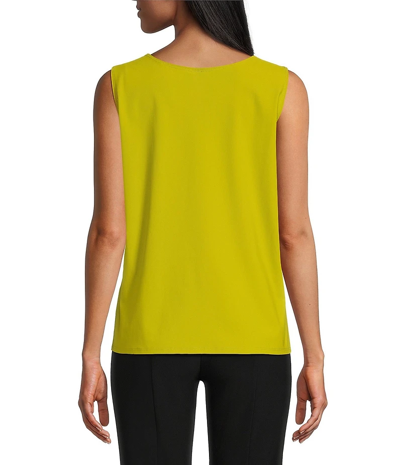 IC Collection Prada Knit Scoop Neck Sleeveless Tank