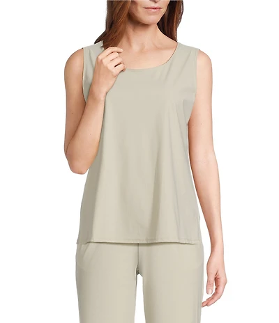 IC Collection Prada Knit Scoop Neck Sleeveless Tank