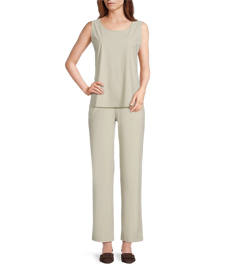 IC Collection Prada Knit Scoop Neck Sleeveless Tank