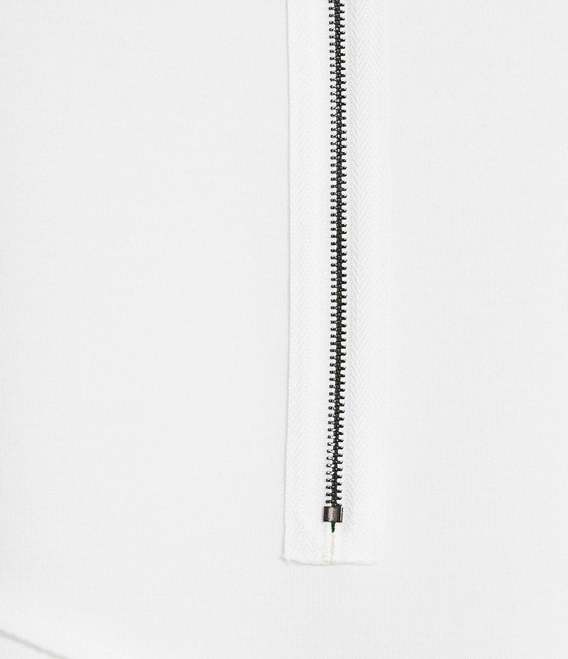 IC Collection Soft Knit Crepe Mock Neck Long Sleeve Top