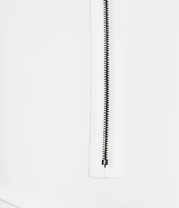 IC Collection Soft Knit Crepe Mock Neck Long Sleeve Top