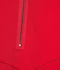 IC Collection Soft Knit Crepe Mock Neck Long Sleeve Top