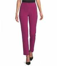 IC Collection Stretch Knit Slim Leg Pull-On Pants