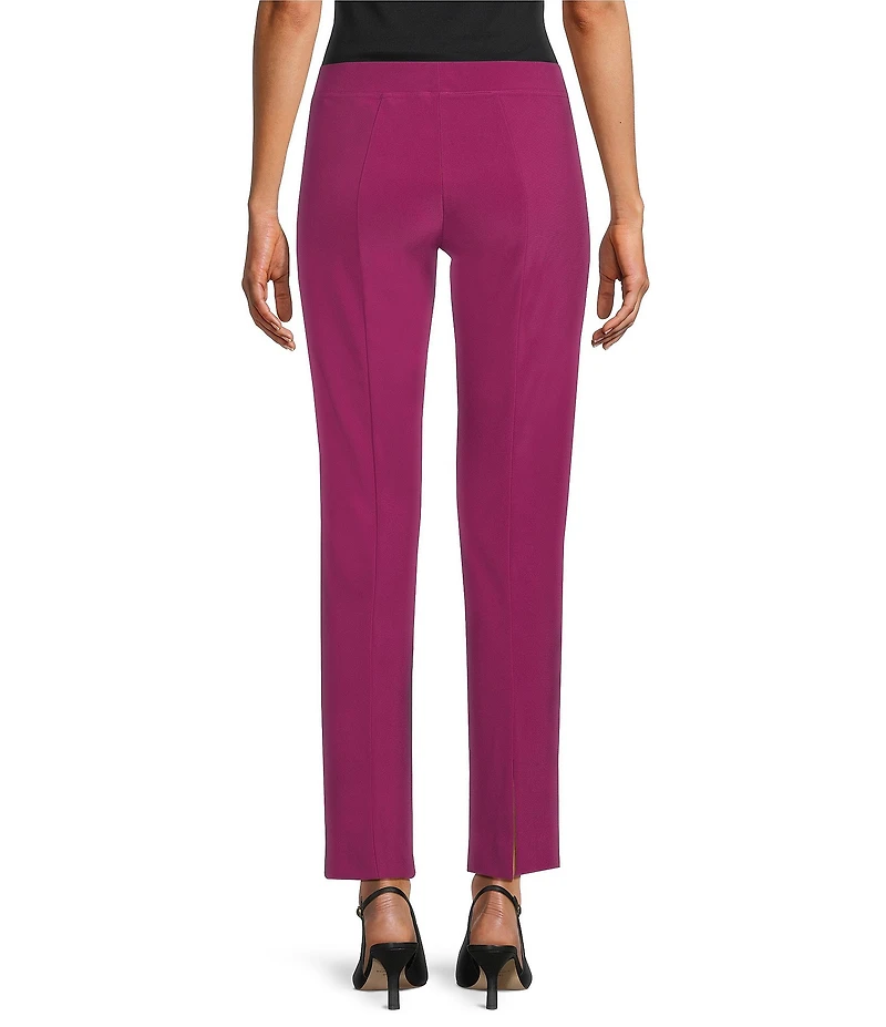 IC Collection Stretch Knit Slim Leg Pull-On Pants