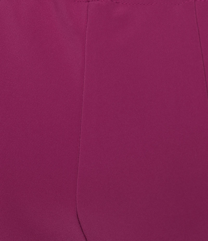 IC Collection Stretch Knit Slim Leg Pull-On Pants