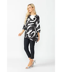 IC Collection Stretch Knit Slim Leg Pull-On Pants