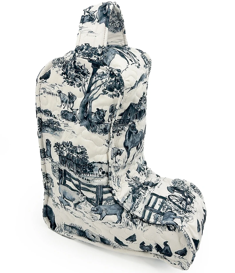 Ida Mae Home Aledo Toile Quilted Boot Bag