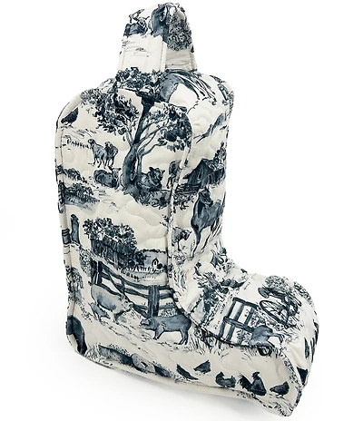 Ida Mae Home Aledo Toile Quilted Boot Bag