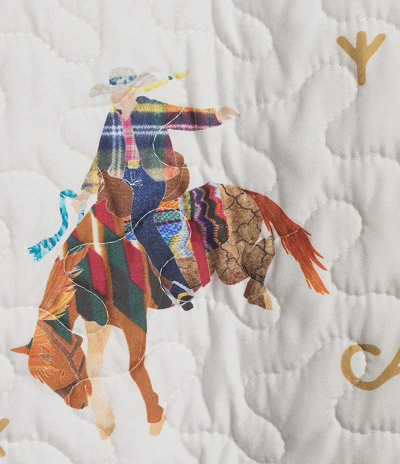 Ida Mae Home Cowgirl Western Quilted Cropped Vest