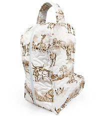 Ida Mae Home Donkey Toile Quilted Boot Bag