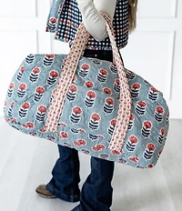 Ida Mae Home Erin & Ben Co. Collection Sadie Floral Icon Weekender Duffle Bag