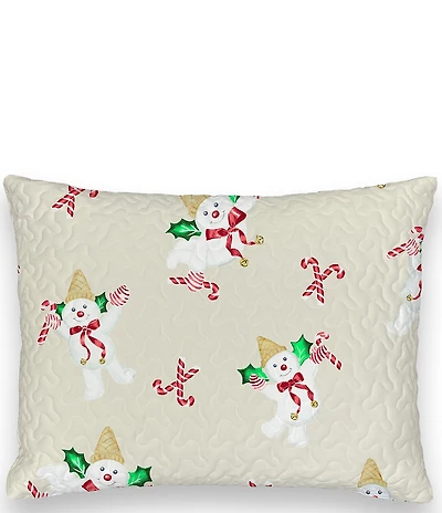 Ida Mae Home Mr. Bingle Collection Christmas Reversible Standard Sham