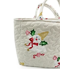 Ida Mae Home Mr. Bingle Medium Quilted Tote Bag