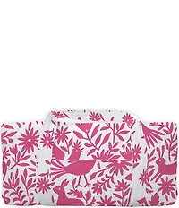 Ida Mae Home Piper Otomi Pink Fuchsia Quilted Weekender Duffle Bag